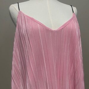 Pink Spaghetti Strap Top